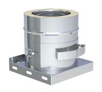 Ø 225 mm Plaque de base Jeremias DW FU avec pot de suie amovible haute brillance