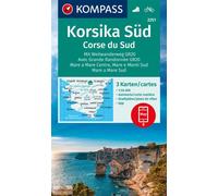 2251 korsika sud - corse du sud - Echelle 1 : 50 000 - Collectif - Kompass Karten - Atlas / carte