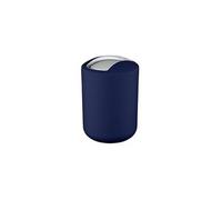 22520100 brasil poubelle à couvercle oscillant tpe bleu foncé 14 x 14 x 21 cm