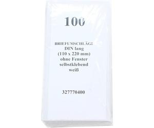 [22541/0] MAILmedia Paquet de 100 enveloppes offset blanche DL sans fenêtre