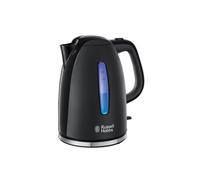 Russell Hobbs Bouilloire Electrique [Ultra rapide] Textures+ (1,7 L, 2400 W, Ouverture automatique, Marqueurs 1/2/3 tasses, Economie d'énergie, Eclairage LED, Filtre anticalcaire amovible) 22591-70