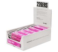 Barre énergétique 226ERS Endurance Fuel Choco Bits saveur chocolat blanc et fraise 60 g (24 unités)