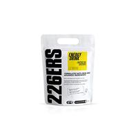 226ERS Energy Drink | Boisson Energétique avec Amylopectine, Taurine et L-Carnitine, Sans Gluten et Sans Lactose, Citron - 500 gr