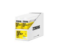 226ers High Energy Gels Box Lemon 76g 24 Units Jaune Yellow