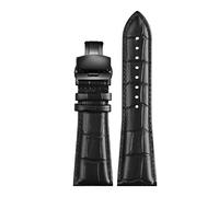 22mm 23mm 24mm 26mm 28mm bracelet de montre en cuir véritable grande taille pour hommes pour accessoires de montre, 26mm