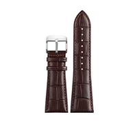22mm 23mm 24mm 26mm 28mm bracelet de montre en cuir véritable grande taille pour hommes pour accessoires de montre, 28mm
