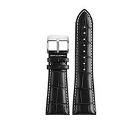 22mm 23mm 24mm 26mm 28mm bracelet de montre en cuir véritable grande taille pour hommes pour accessoires de montre, 28mm