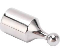 22mm Bimini Top Cap 316 miroir en acier inoxydable Couverture polissante d'extrémité d'œil pour le yacht de plaisance