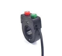 22mm Bouton Interrupteur Combiné Klaxon/phare Moto Interrupteur Universel Pour Vélo Électrique Accessoires Moto Pièces Détachées Bouton Interrupteur Bouton d'allumage de la moto