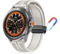 22mm Bracelet Pour Xiaomi Redmi Watch 5 Active/5 Lite/S4 Sport/S3/S1 Pro/S1 Active/S1, Silicone Complexe Nylon Tressé Magnétique Replacement Band Pour Xiaomi Watch 2/2 Pro/Mi Watch[Bra573061]