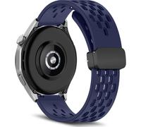 22mm Bracelet Sport Silicone Pour Huawei Watch Gt 5 Pro 46mm /Huawei Watch Gt 5/Gt 4 46mm / Garmin Venu 3, Bracelet Respirant Pour Xiaomi Redmi Watch 5 Active/Redmi Watch 5 Lite - [Bra575523]