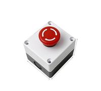 22mm Emergency Stop 1P One Hole Push Button Switch Control Box For Elevator With Protection Cover Enclosure NWPNLXEA