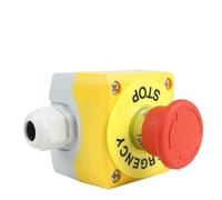 22mm EX étanche arrêt d'urgence bouton poussoir boîte de commutation champignon ascenseur ascenseur sécurité étanche à la pluie BE102C