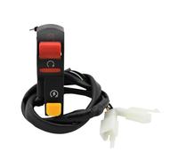 22mm Handlebar Electric Start Stop on/Off Headlights Button Switch Compatible avec Les Motos E-Bikes ATVs et véhicules similaires