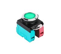 22mm Metal Momentary/Maintained/Latching 10A 110V/220V/380V/440V IP65 Push Button Switch NWPNLXEA(Red,LATCHING_1NC)