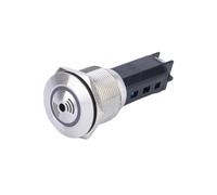 22mm Metal Stainless IP67 Switch Screw Terminal Buzzer Push Button NWPNLXEA(12V)