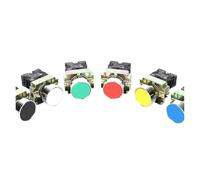 22mm Momentary Push Button Switch 600v 10a Xb2-ba31 Xb2-ba42 Xb2-ba51 Xb2-ba61 Xb2-ba21 No Nc NWPNLXEA(Blue-NO)