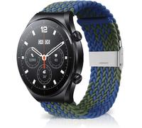 22mm Nylon Bracelet Pour Xiaomi Watch S4/Watch S4 Sport/S3/S1 Pro/Watch 2/2 Pro/Mi Watch S1/S1 Active/Mi Watch, Bracelet Pour Xiaomi Redmi Watch 5 Active/Redmi Watch 5 Lite - Bleu [Dai6282075]