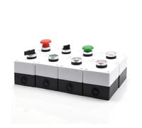 22mm ON-OFF Elevator，fire Push button switch 4 Screws Circular small size Flat round Panel Cutout LA38-11BN LA38-11BNZS NWPNLXEA(11BN-baisejiantou)