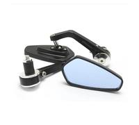 22mm Pour Ducati Pour Monster696 797 821 Pour Hypermotard 950 848 Pour Scramble 7/8'' Rétroviseur De Guidon Arrière Moto Rétroviseurs de moto(Argent)