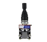 22mm Switch Momentary 4 position 4NO self Latching Spring Wobble Stick Monolever Rocker Cross Switch HKL-C24 NWPNLXEA(Latching HKL-C12)