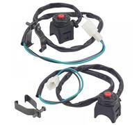 22mm Universal Motorcycle Kill Stop Switch Horn Button Handlebar Switch for 7/8 inch Motorbikes 1 Or 2 Pieces(2 pcs)