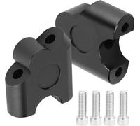 22mm universelle moto poignée de la tige Riser - guidon - pince adaptateur de montage de retour (noir)