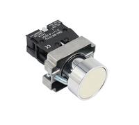 22mm XB2-BA31 XB2-BA42 Momentary Push Button Switch 10A 240V~3A Circular Small Size Flat Round Panel NC/NO(XB2 BA 11) Controls Switches