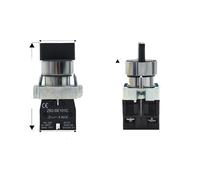 22mm XB2-BD25 BD53 1NO 2NO 1NO1NC 2/3 Position Self Locking Self Resetting Selector Knob Switch Rotary Switch Push Button Switch NWPNLXEA(XB2-BD41)