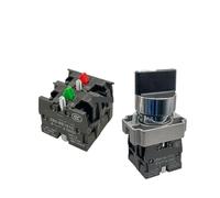 22mm XB2-BD25 XB2-BD33 XB2-BD35 XB2-BD53 1NO/2NO/1NO1NC 2/3 position Self locking/self resetting selector Knob switch NWPNLXEA(XB2-BD35 1NO1NC 3G)