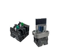 22mm XB2-BD25 XB2-BD33 XB2-BD35 XB2-BD53 1NO/2NO/1NO1NC 2/3 position Self locking/self resetting selector Knob switch NWPNLXEA(XB2-BD53)