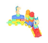 22pcs pour enfants Blocs de construction Toys Colorful Carton Animal en forme de gros blocs Jouet éducatif