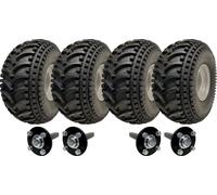 22x11.00-8 ATV Trailer Kit Open Centre P308 Wheels & Axles Load Capacity 620kgs