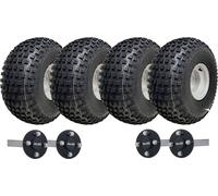 22x11.00-8 Twin Axle Knobby ATV Quad Trailer Kit Road Legal Load Capacity 620kgs