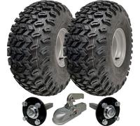22x11.00-8 Utility ATV Quad Trailer Kit Wheels Axles & Hitch P334 Capacity 900kg