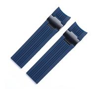 22x20 mm plongeur et marine étanche en silicone en silicone en caoutchouc de montée en bracelet Bandon ceinture pour la boucle pliante de sangle ulysse nardin
