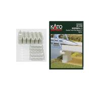 23-019 KATO Unitrack 6 Pilliers Pont voie double 50mm Train N 1/160
