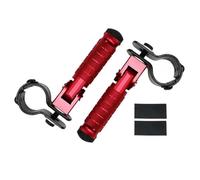 23-27MM Pour R1200GS LC R1250GS R1250RT S1000RR/XR F 900 850 750 GS Repose-pieds Autoroute Moto Pédales Pliantes Pinces(ROUGE)