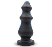23.5 * 8.4CM Plug Anal Plug Anale,Extenseur XXL avec 3-IN-1 Perles Anales Plug Geant,Anale Extenseur Homme Gros avec Ventouse,Plugs Anals Godemichets Anals Dilatateurs Couple