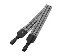 23.62" Sangle de Sac pour Sacs à Main à bandoulière Sangle de Sac pour Femmes Bretelles de Sac à Main bandoulière de Remplacement Clous en Or Noir-Blanc