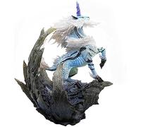 23 cm Monster Hunter Kirin Action Figure PVC Jouet Personnage Modèle Statue Décoration Cadeaux Collectibles (Couleur : noir)