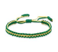 23 couleurs tibétain bouddhiste amour porte-bonheur bracelets tibétains bracelets pour femmes hommes noeuds faits à la main corde macramé Bracelet vert jaune