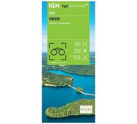 Carte touristique TOP 100 D23 - Creuse : Guéret, Aubusson | IGN