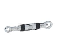 23 dans 1 clé à clé ajusté multitifonctionnel Universal Chrome Vanadium Steel Spanner 7-19 mm Poignée courte pour la réparation automatique de la maison
