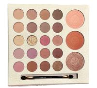 23 Farben professionelle Make-up Schattenpalette, rosa Farbe Make-up Palette, Glitter Matte Schimmer Metallic pigmentierte Make-up professionelle Palette, helle Puder Augen Paletten Make-up