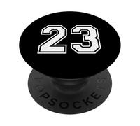 23, numéro Vingt-Trois, Sports d'équipe, Correspondance Graphique, Varsity PopSockets PopGrip Adhésif