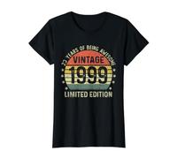 23 Year Old Gifts Vintage 1999 Édition limitée 23e Anniversaire T-Shirt Graphique avec Valeur