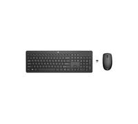 HP Ensemble clavier et souris sans fil 230 - Nano récepteur USB-A 2,4 GHz, 1600 dpi, 16 mois - Noir
