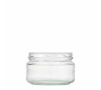 230 ml verre rond plat, ouverture : Twist-Off (TO 82)