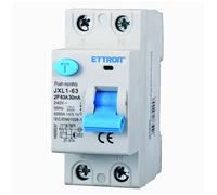 230 V AC 63 A C63, interrupteur différentiel pur RCCB, sauvetage, 2P 2 pôles, occupe 2 modules, montage sur barre DIN, 30 mA, 6 KA 6000 A, 240 VAC 220 VAC, classe A